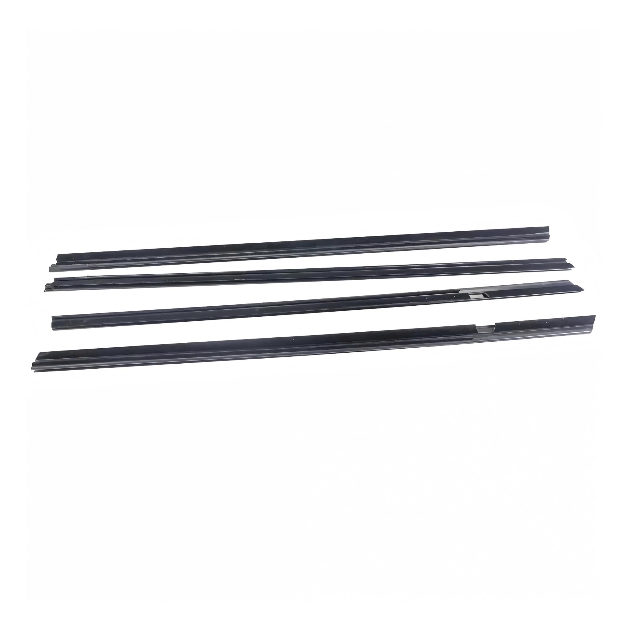 Sealing Strip 4PCS Car Outer Windows Rubber Weatherstrip Waterproof Pressure Strip Sealing Belt Moulding Trim for Honda for Insight 2010-2014