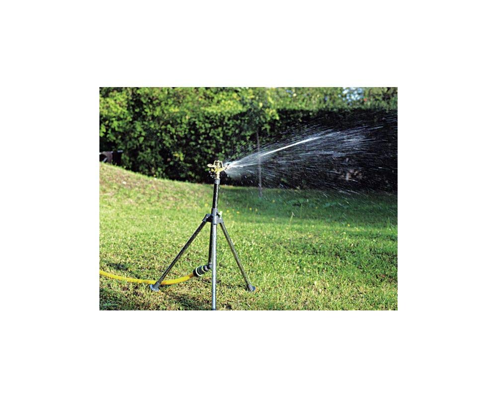 Ribiland 05178 Arroseur Circulaire/Pied Argent 62 à 99 cm