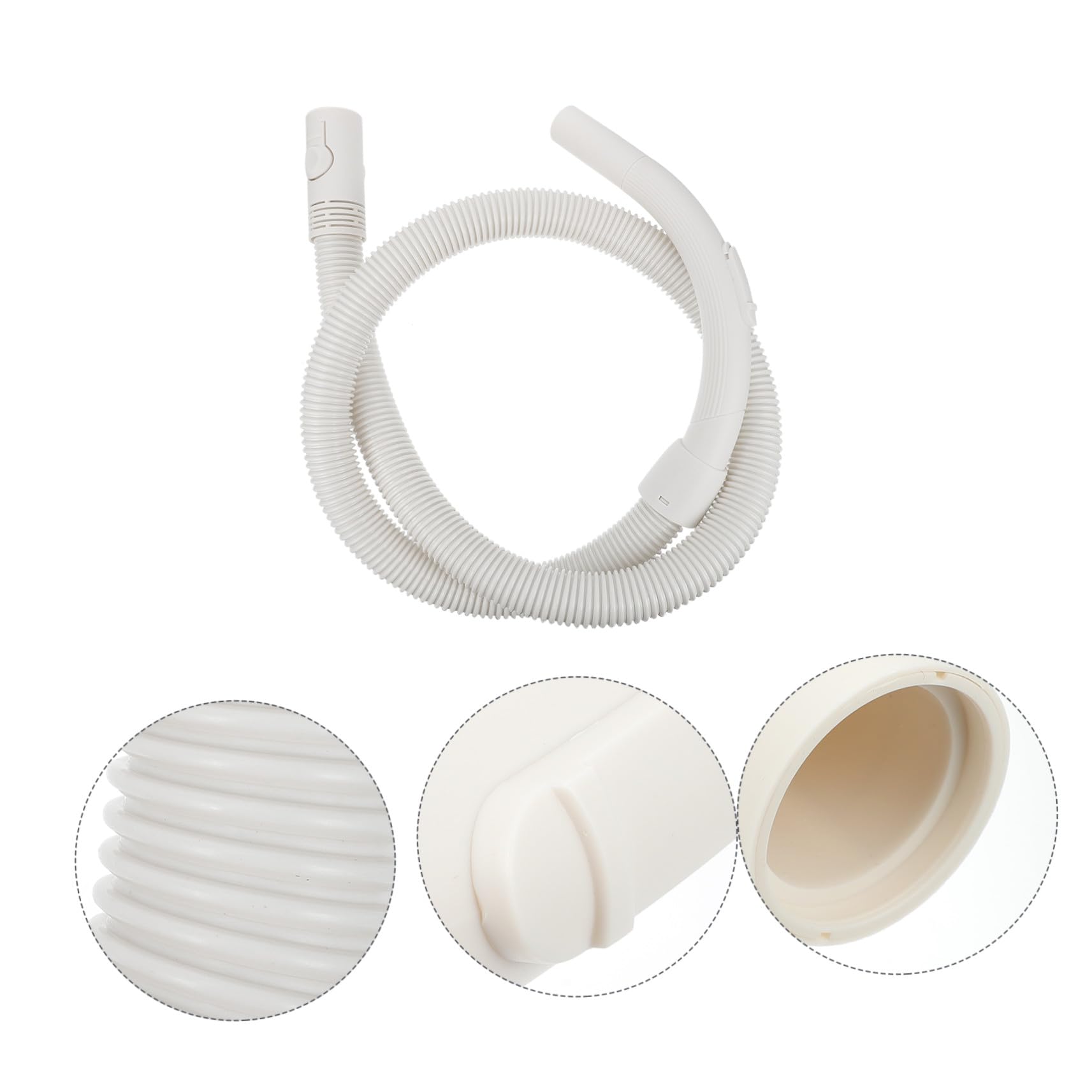 Tubo Flessibile per Aspirapolvere in EVA 1 Pezzo Bianco