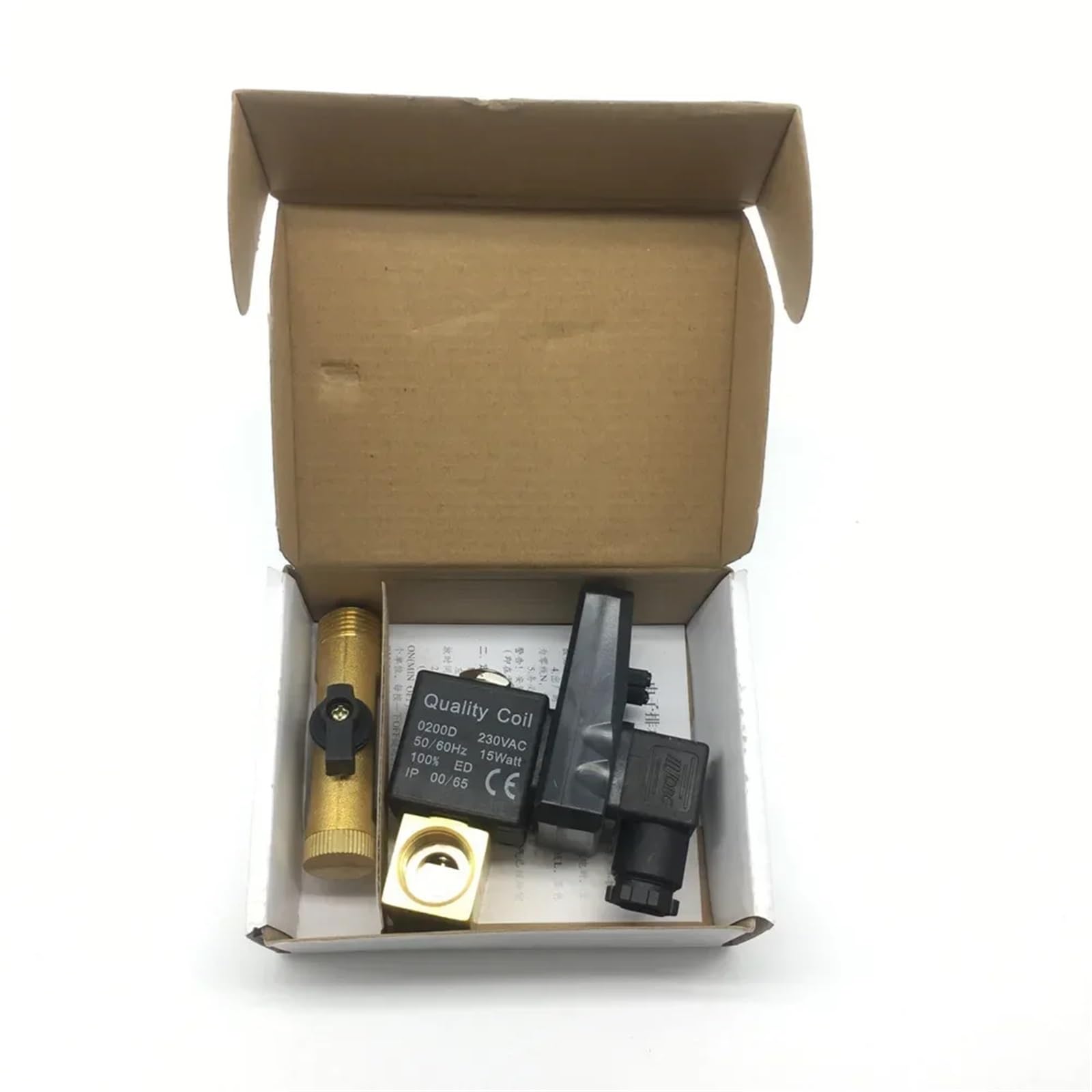 Válvula solenoide de Drenaje automático de 1/2" con Temporizador for compresor de Aire