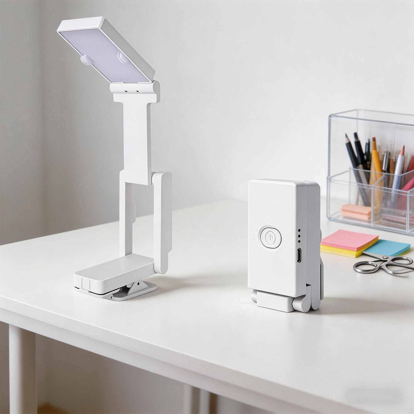 Genérico Luz de Lectura para Libros Lámpara portátil plegable y ajustable | Luz LED para Para niños y adultos, para estudiar, , trabajar, escribir o en el hogar
