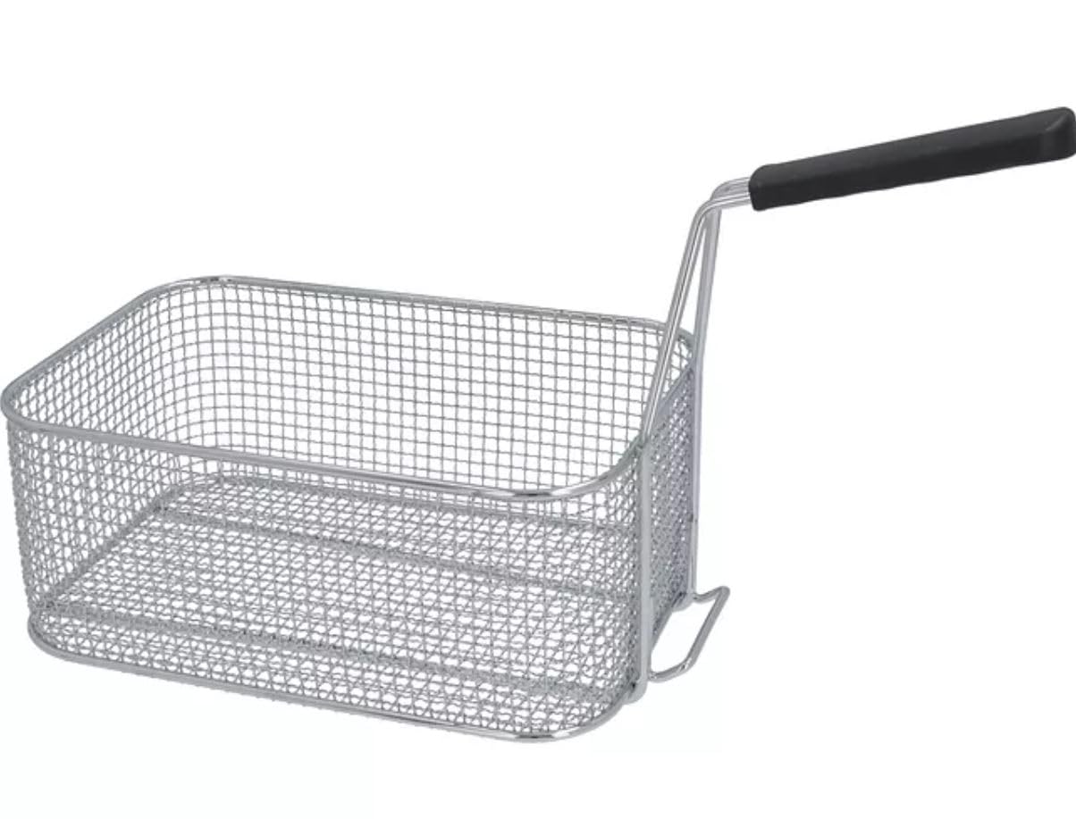 Cesto friggitrice professionale con manico 295x200x120