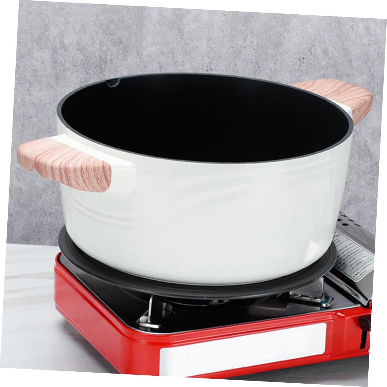 POPETPOP Piastra Diffusore Calore per Gas Protezione Pentola da Bruciature Riduttore Fiamma e Scongelamento Rapido Accessorio per Cucina e