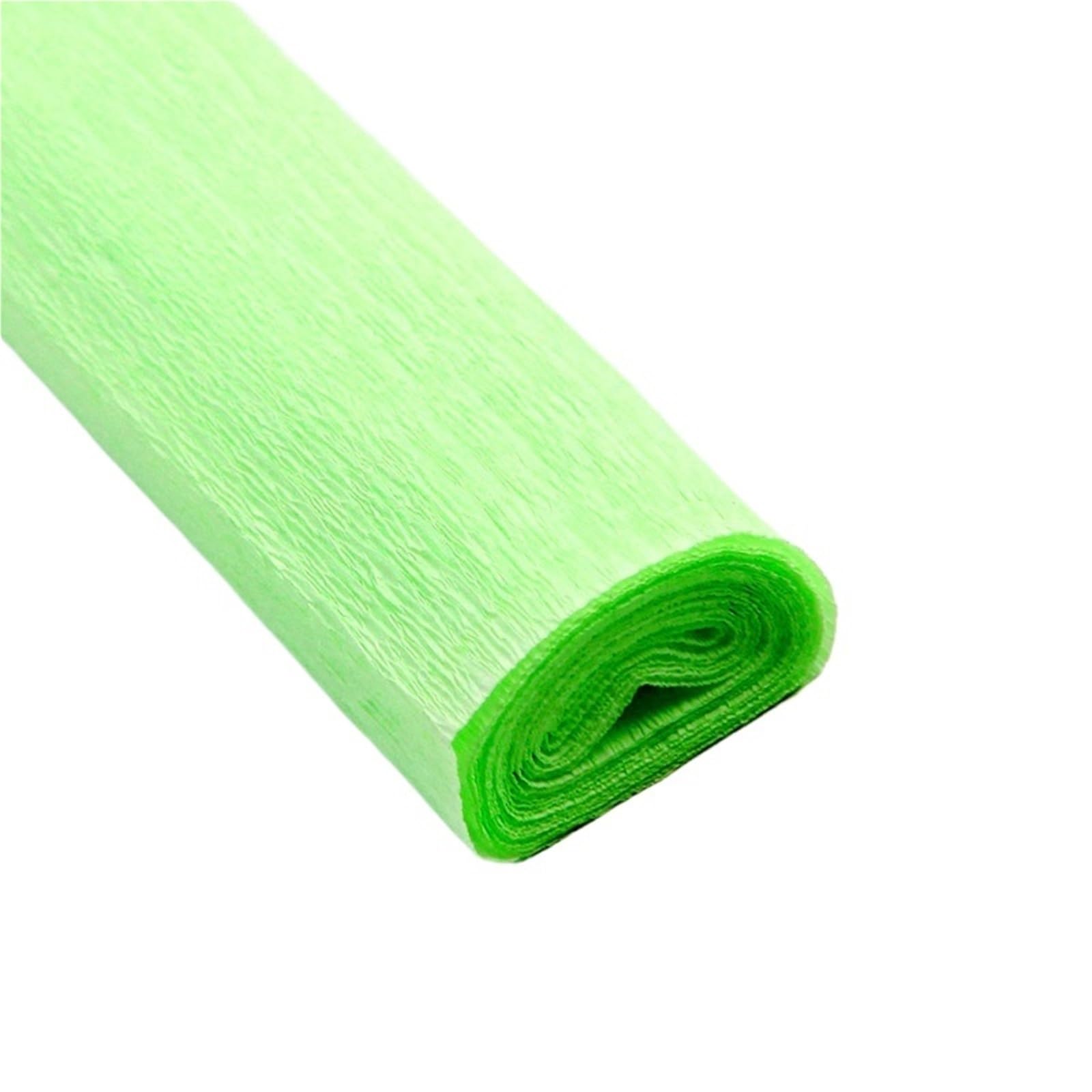 4 rouleaux de papier crépon coloré 50x250cm pour Mariage et Fête