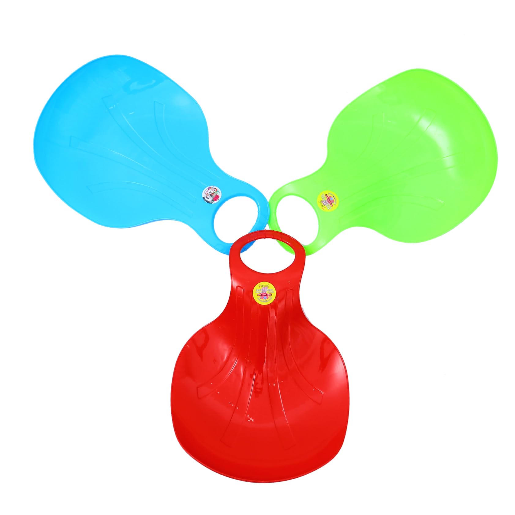 Balacoo Thickened Boys and Girls Sleds for Boys and Girls and Adults Snowboard Plate Non-Slip Handle