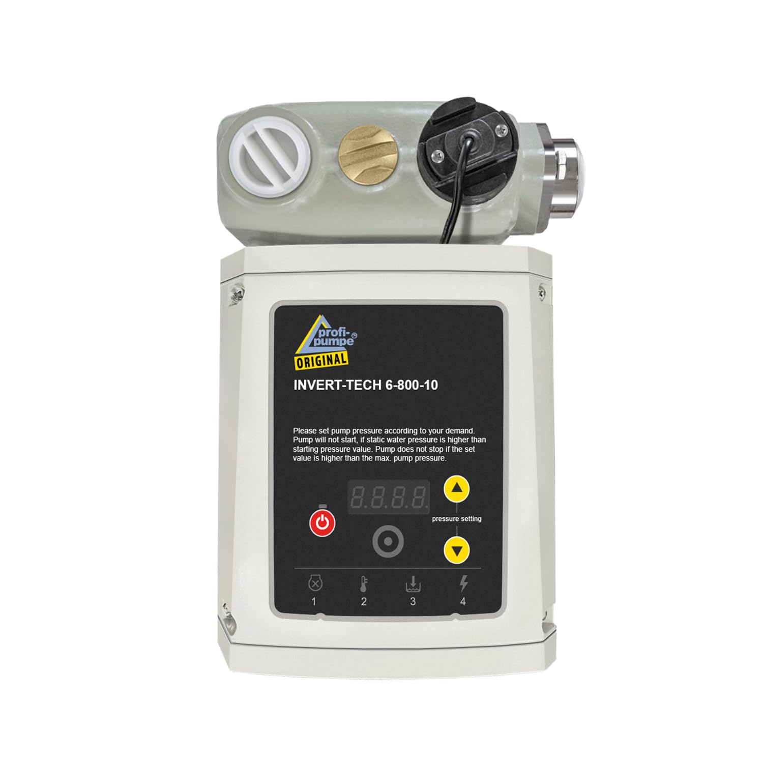 INVERTER INVERT-Tech 6 – 800 – 10, macchina per acqua domestica, con magnete permanente, pompa per acqua domestica, pompa centrifuga da giardino