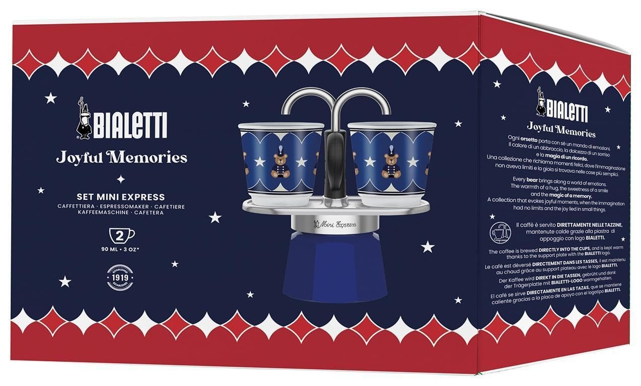 Bialetti kit MINI Express MR BLU Joyful Memories