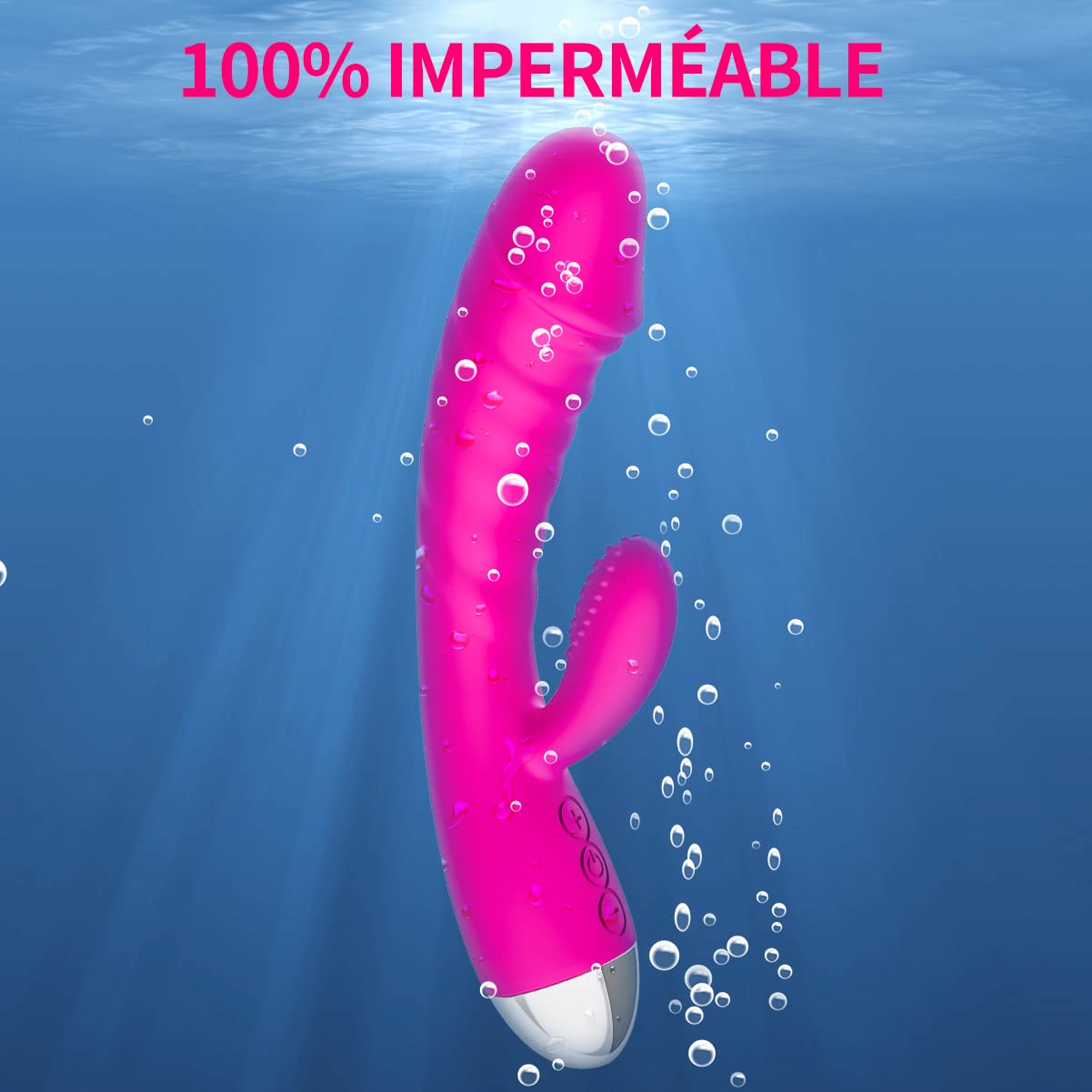 Vibrador Vibradorador Mujer Juguetes Eroticos Vibradores mujer Con 10 modos Consoladores.. para mujer con vibración Vibradorador Clitoris Juguetes eróticos para pareja sexuales Carga USB impermeable
