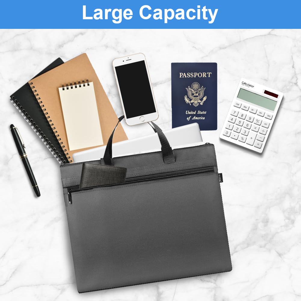 Nimoa Aktentasche Aus Oxford-Stoff - Wasserdichte Dokumentenmappe Für Business & Unterwegs