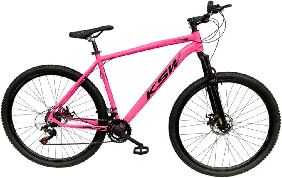 Bicicleta Aro 29 KSW XLT 21 Velocidades MTB Index Disco Mecânico Suspensão 80mm Unissex