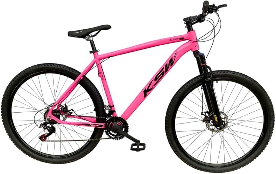 Bicicleta Aro 29 KSW XLT 21 Velocidades MTB Index Disco Mecânico Suspensão 80mm Unissex