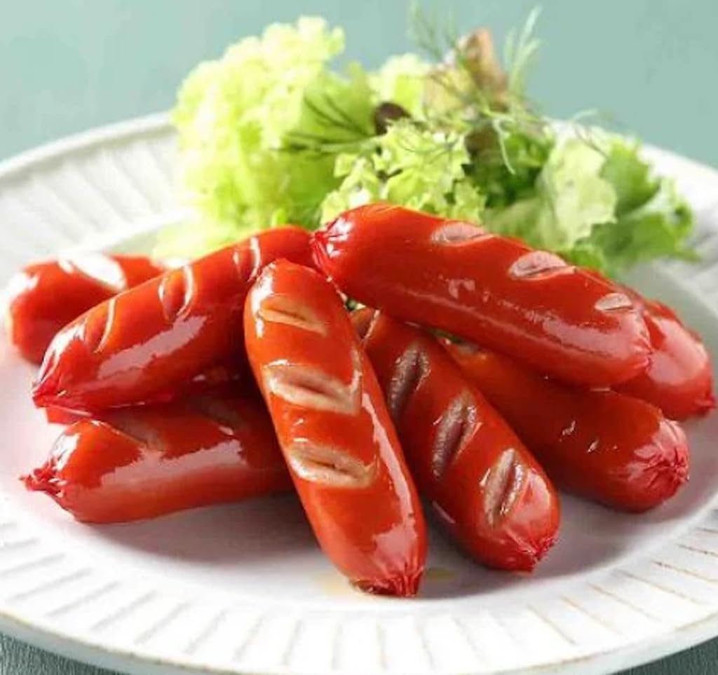 Amazon.co.jp: 【Amazon.co.jp限定】国産 赤ウインナー 2kg(1kg