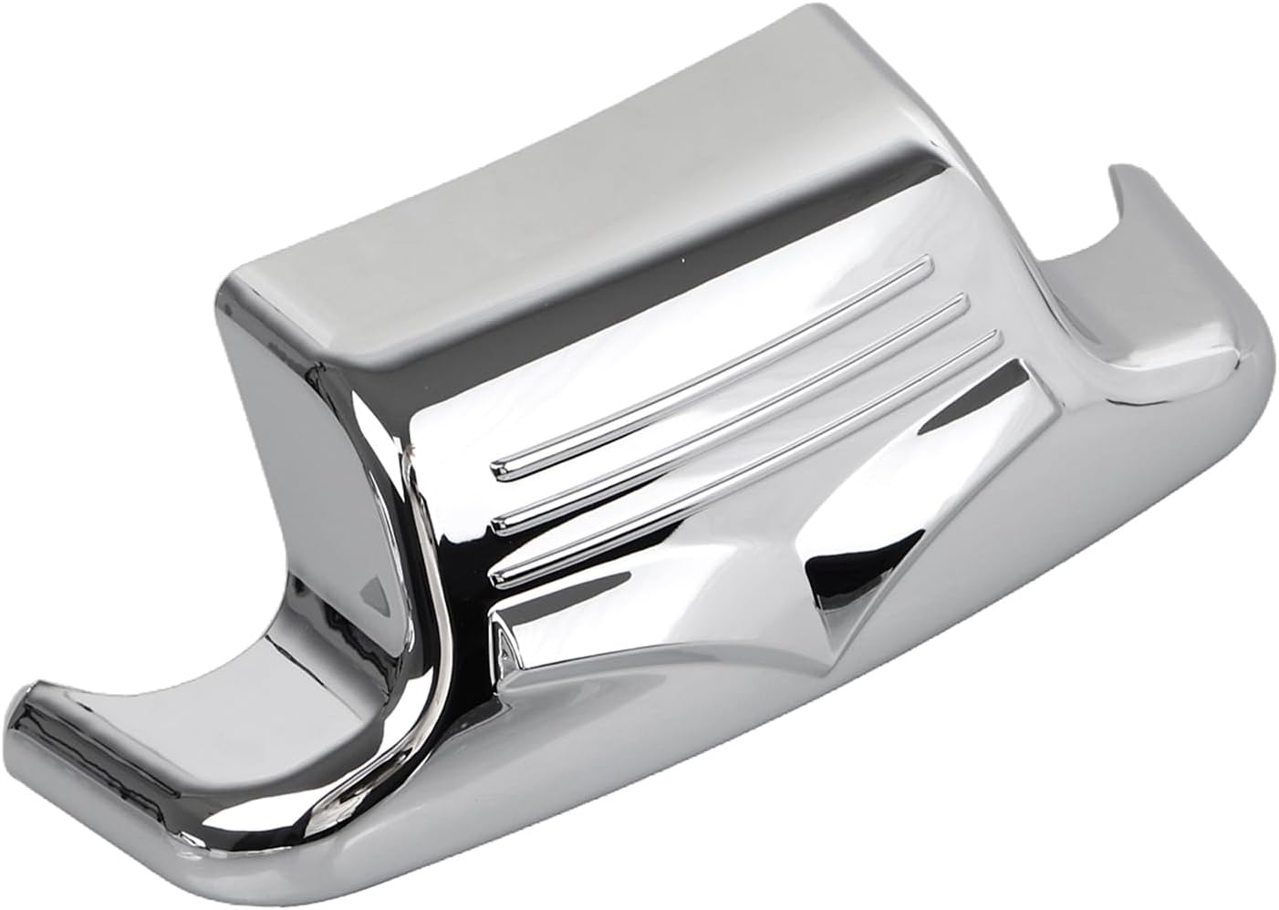 Chrome Motorcycle ABS Rear Fender Tip Trim Accent for Harley Heritage Softail FLSTC 1986-2008, Electra Glide 1994-2013, 1pcs