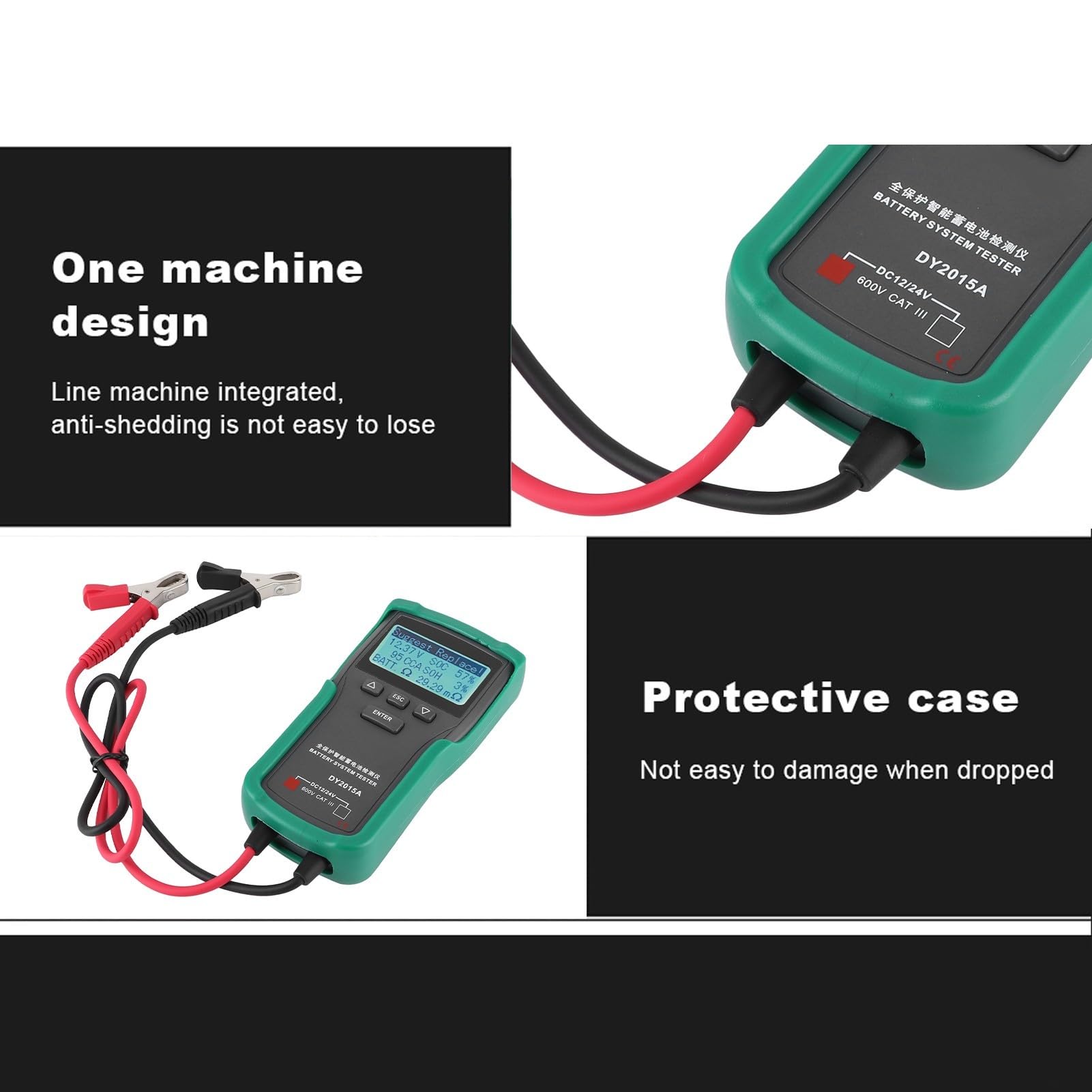 Tester Auto 12V/24V per cca 100-1700 Analizzatore Tester Auto
