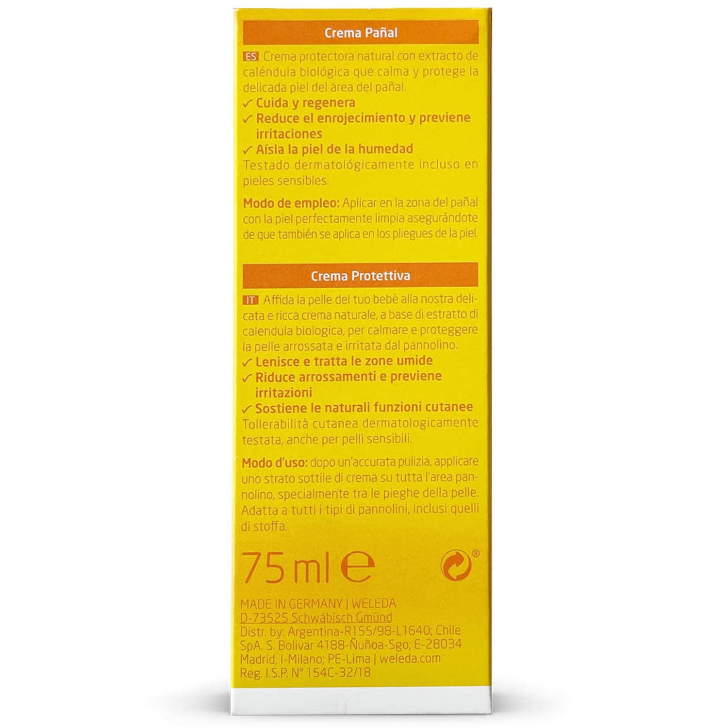 Weleda Mummy Bag, comoda borsa passeggino con kit completo di prodotti cosmetici per la protezione della pelle di neonati e bambini, a base di calendula bio certificata