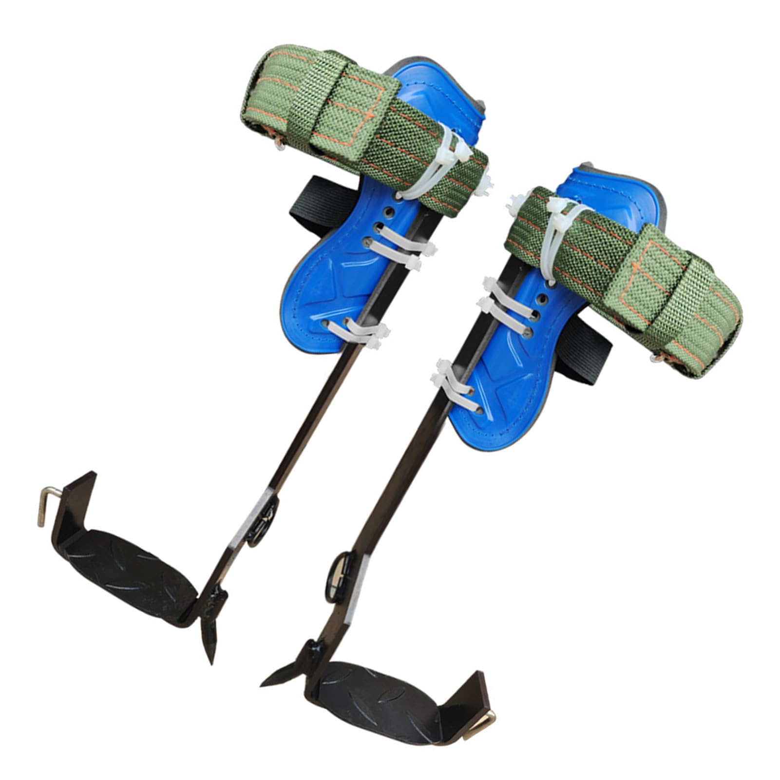 Placa de Acero para Escalar árboles, Zapatos Antideslizantes para Escalar, para Aventuras Al Aire Libre y Montañismo