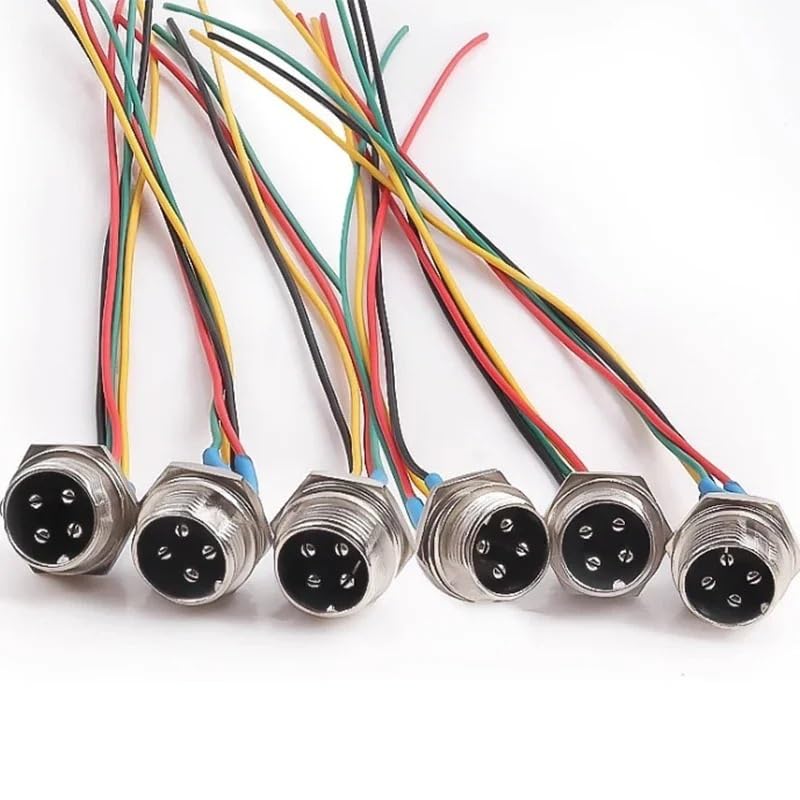 Conector GX16 Plug Socket Hembra 10 Pines 200 cm miniatura 7