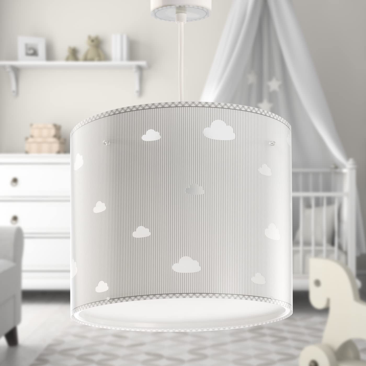 Dansi Lámpara de techo infantil Baby Dreams Nube gris Outlet Calzado