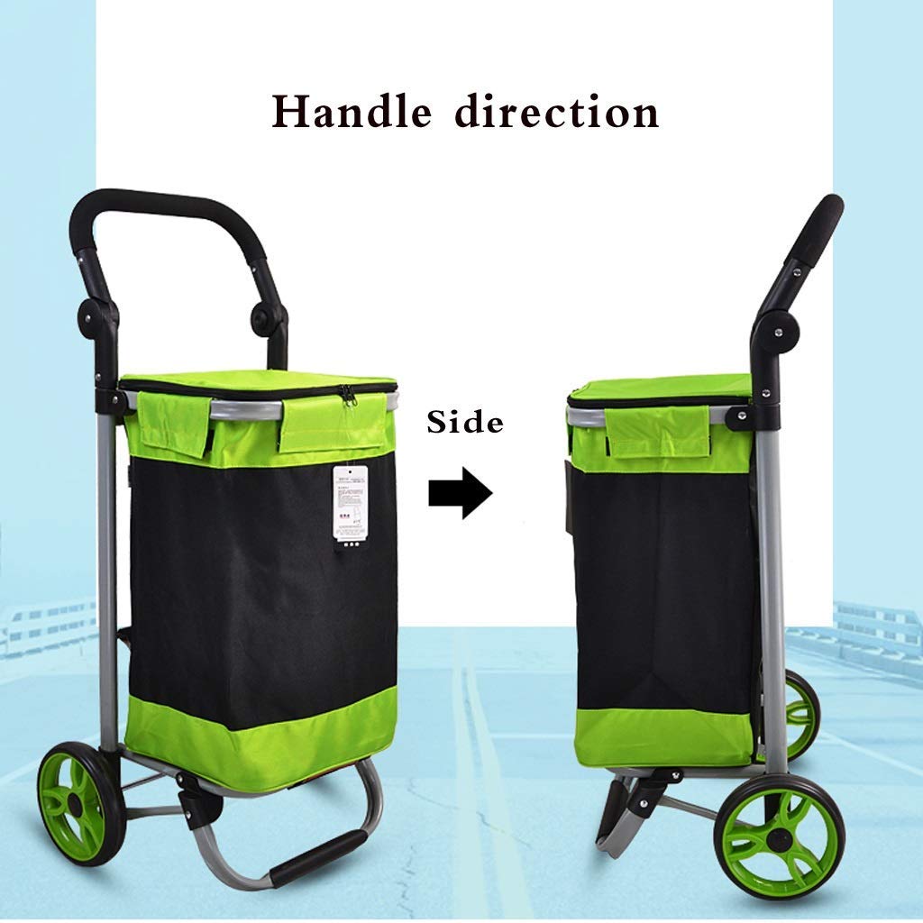 Carrello pieghevole multifunzione per la spesa, carrello da cucina, carrello per la spesa, portatile, di grandi dimensioni, per esterni, piccolo carrello
