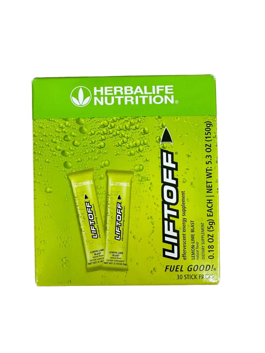 Amazon.com: Herbalife Nutrition LIFTOFF Energy Stick Packs -Lemon
