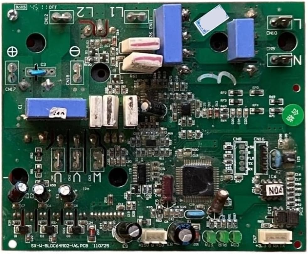 Air Conditioner Control Board Accessories, Compatible For AUX, SX-W-UPD76F-PS21767 UPD76F-FSBB30CH60 SX-W-BLDC64M02 SX-W-BLDC64M02-D Power Module Motherboard Replacement Parts(SX-W-BLDC64M02-D)
