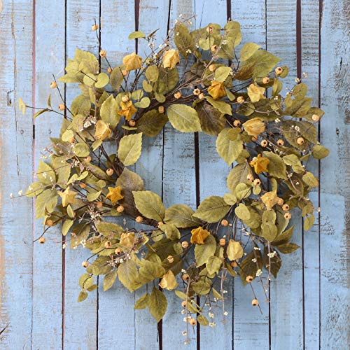 image for YNYLCHMX Fall Wreaths for Front Door, 18