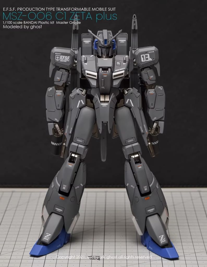 Amazon | ［MG 1：100］MSZ-006C1 ゼータプラス用 水転写式