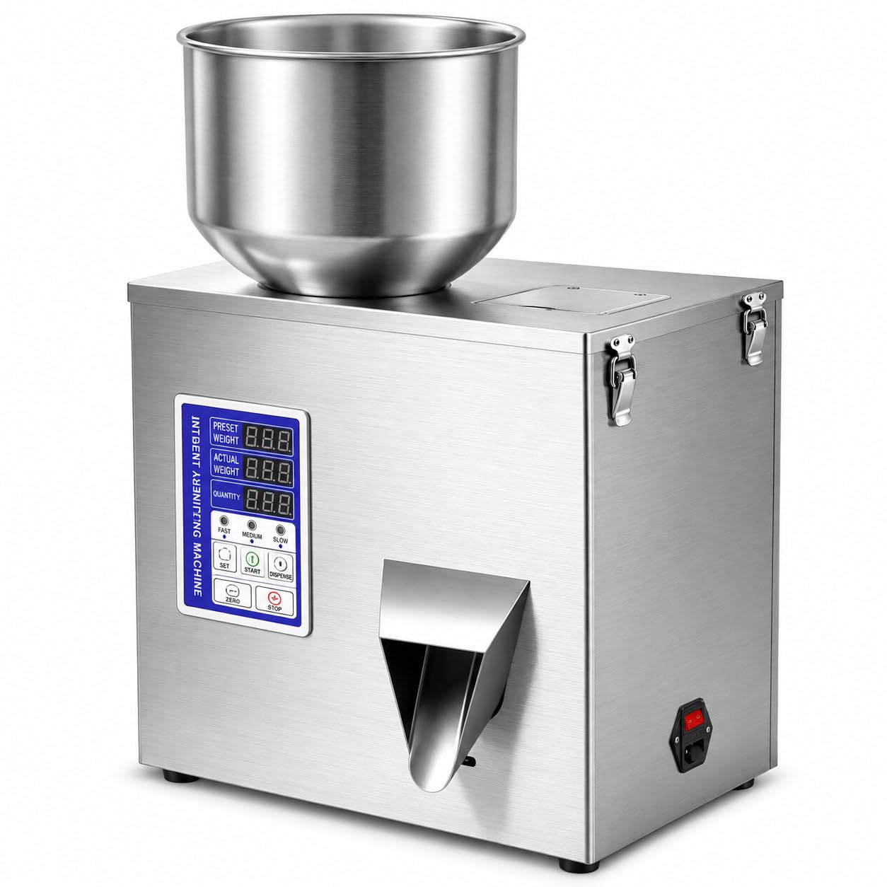 Llenadora Automática de Polvos con Control Inteligente ±0,2 g 99.9g