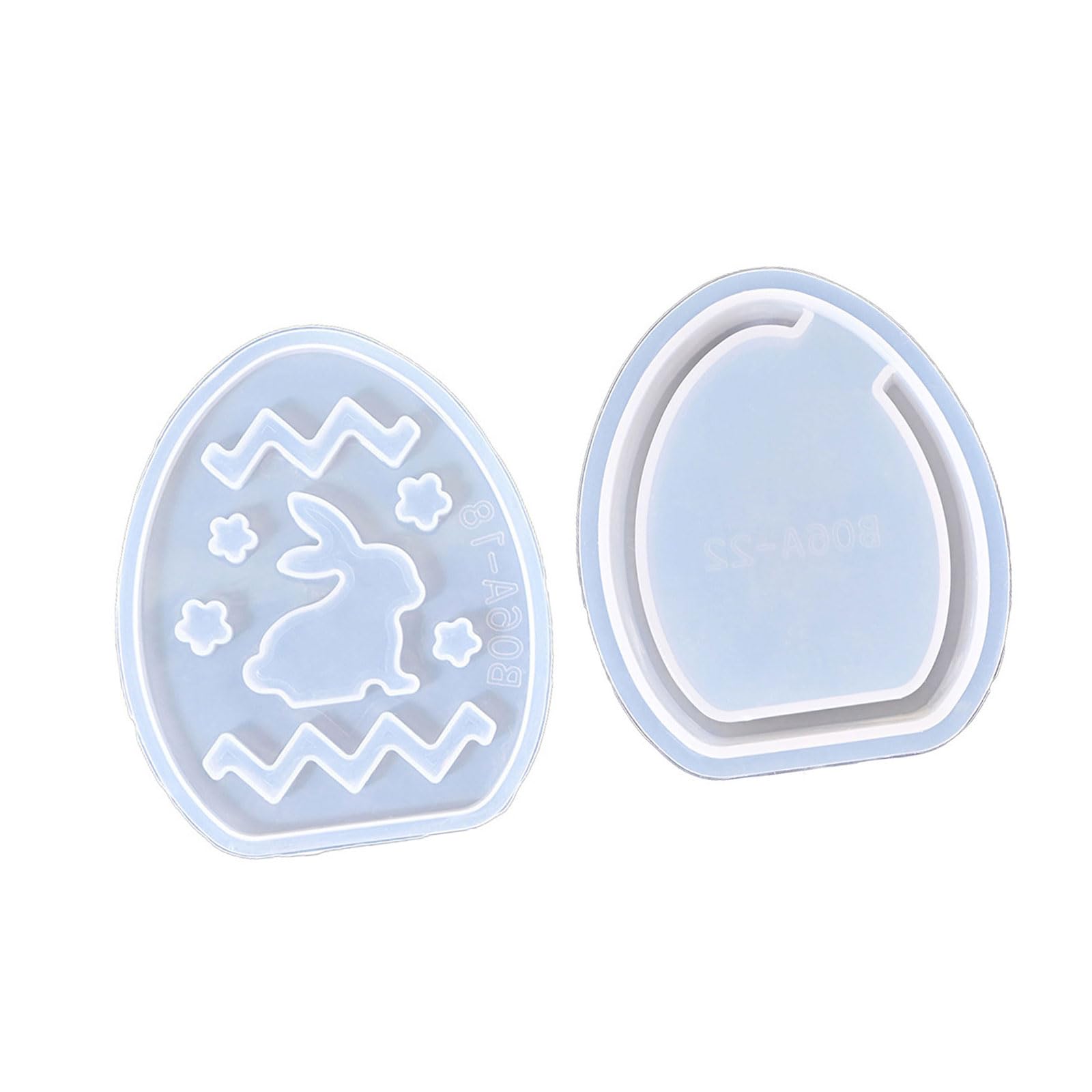 carotoe Eggs Shape Stand Silicone Molds for Epoxy Resin Holder Tealight Holder Home Party Decoration Silicone Baking Molds
