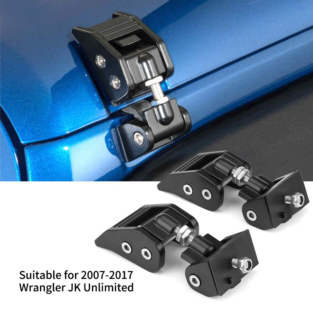 wrangler jk-Cierres para capó, juego de pestillo para capó, 2 uds.