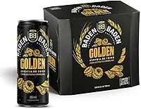 Baden Baden Cerveja Ale Golden, Pack 6 Latas Lata 350ml