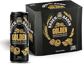 Baden Baden Cerveja Ale Golden, Pack 6 Latas Lata 350ml