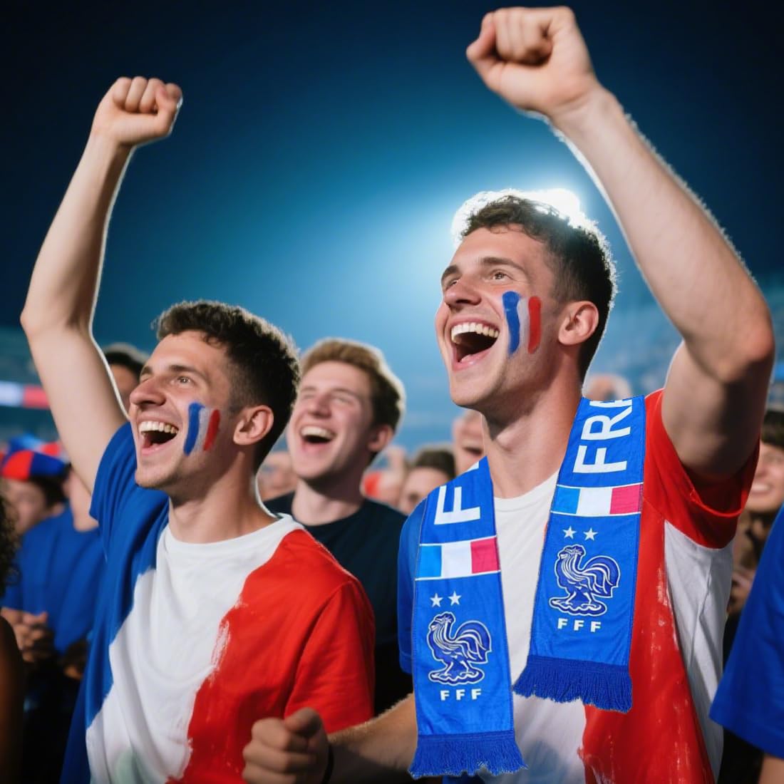 Sciarpa Equipe De France Jaquard per Tifosi
