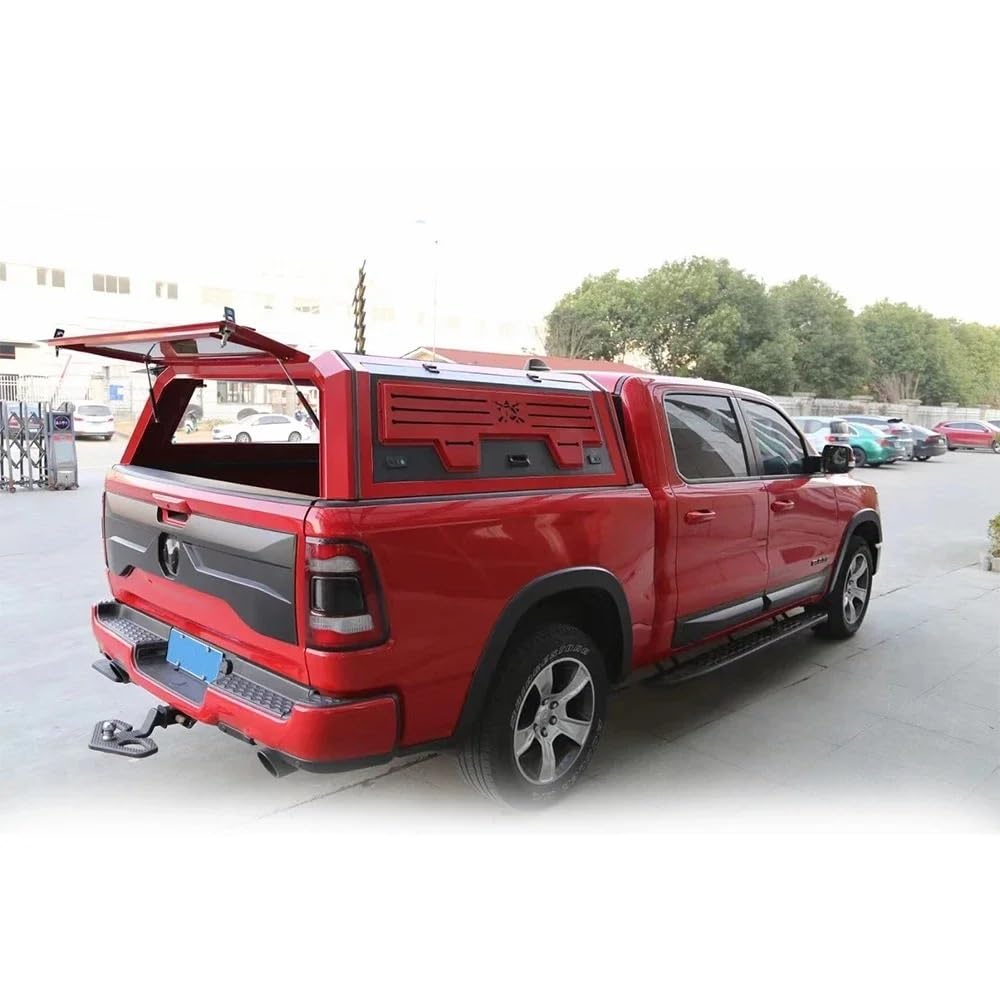 Tonneau-Abdeckung Pickup Truck Topper Bettkappenüberdachung Kompatibel for Ford F-150 F150 2015-2025 Bettabdeckung mit Schloss Hardtop-Zubehör 5,5 Fuß kurzes Bett / 6,5 Fuß Standardbett(6.5ft S