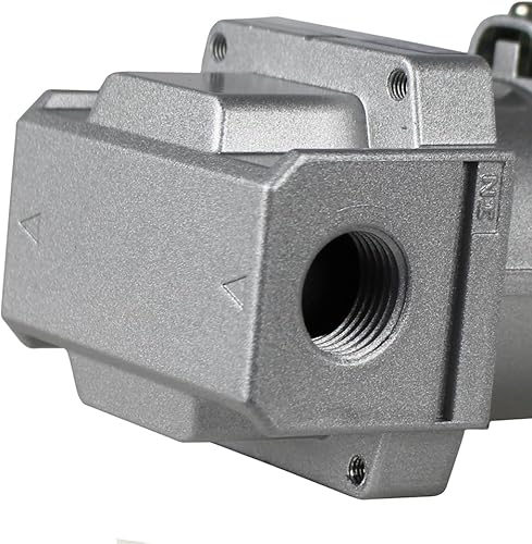 Miniatura 6 de 12" línea de aire comprimido humedad y filtro de agua trampa compresor de aire F704 nuevo