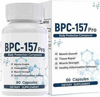𝐁𝐏𝐂 157 Peptide Capsules 1000Mcg,New Protective Compound 157, Tissue Repair,60 Count