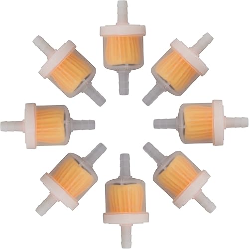 WOOSTAR Filtro de combustible de repuesto de 1/4 de pulgada y 0.236 in para motocross ATV 4 ruedas, quad, ciclomotor, scooter de 50 cc, 70 cc, 90