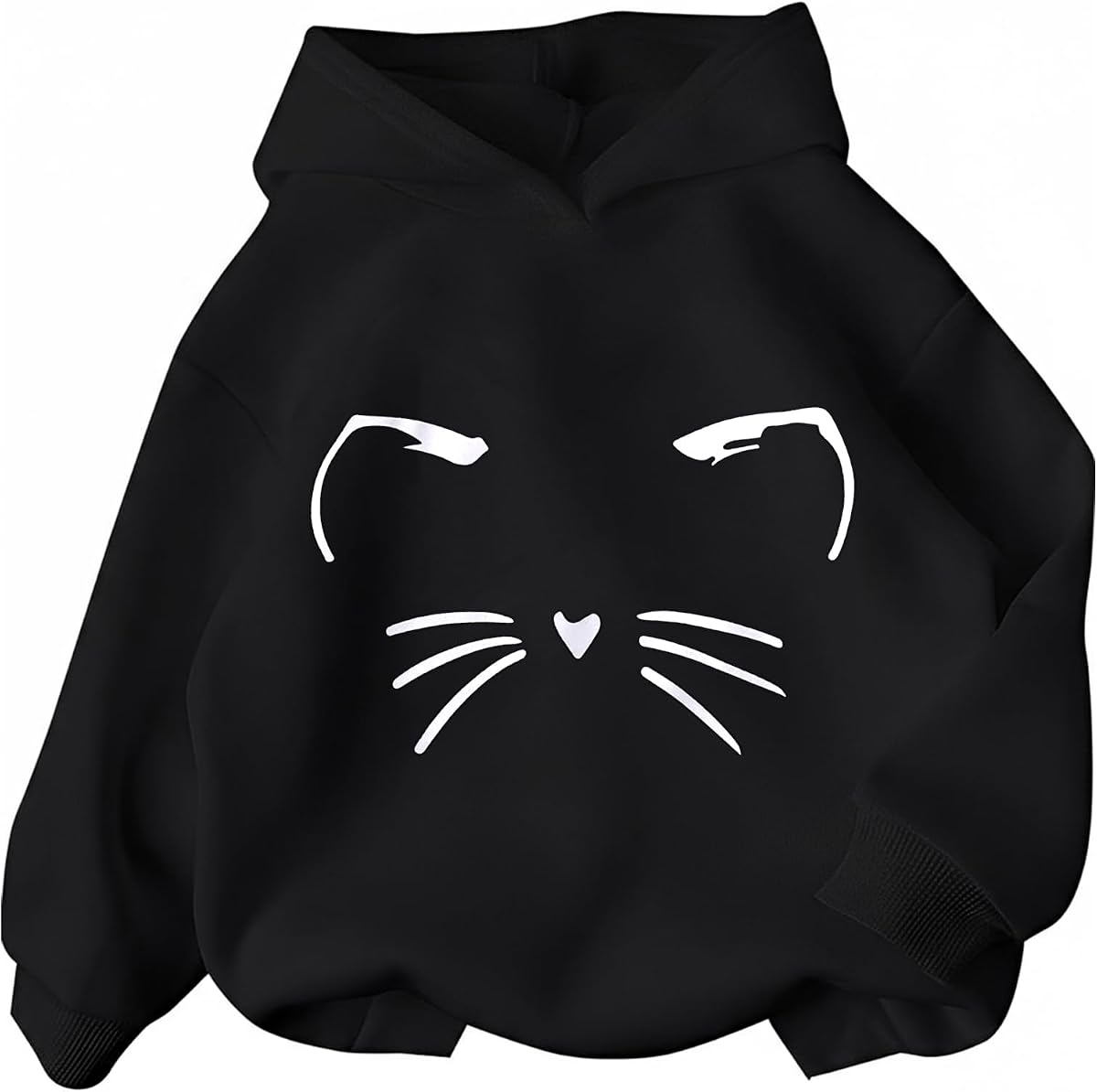 Sudadera con capucha PATPAT Girls Graphic Hoodies Cute Print Pullover 4-14Y