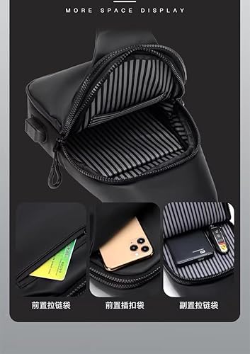 Miniatura 4 de Mochila deportiva de moda Bolso de hombre Simple y generoso Resistente al agua