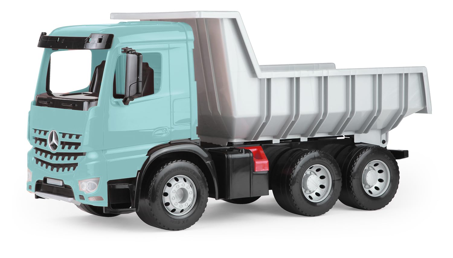 Lena Giga Trucks Dump Truck Mercedes-Benz Arocs 67 cm - Dump Truck Toy from 3 Years, Outdoor Vehicle with Steel Axles, Made in Europe