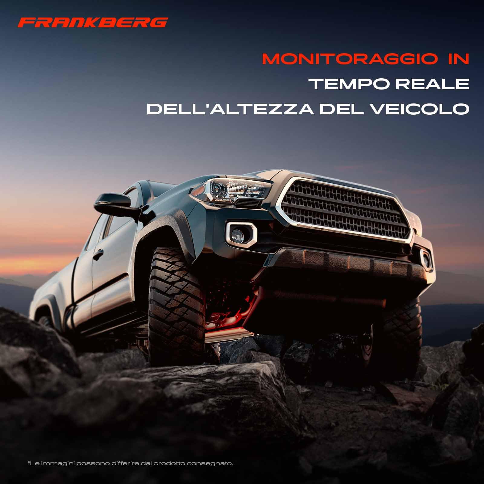 Frankberg Sensore di livello sensore di altezza | Compatibile con: P.a.s.s.a.t Van/Station wagon 365, Golf Van VI Variante AJ5, P.a.s.s.a.t 362, P.a.s.s.a.t Variant 3G5 CB5