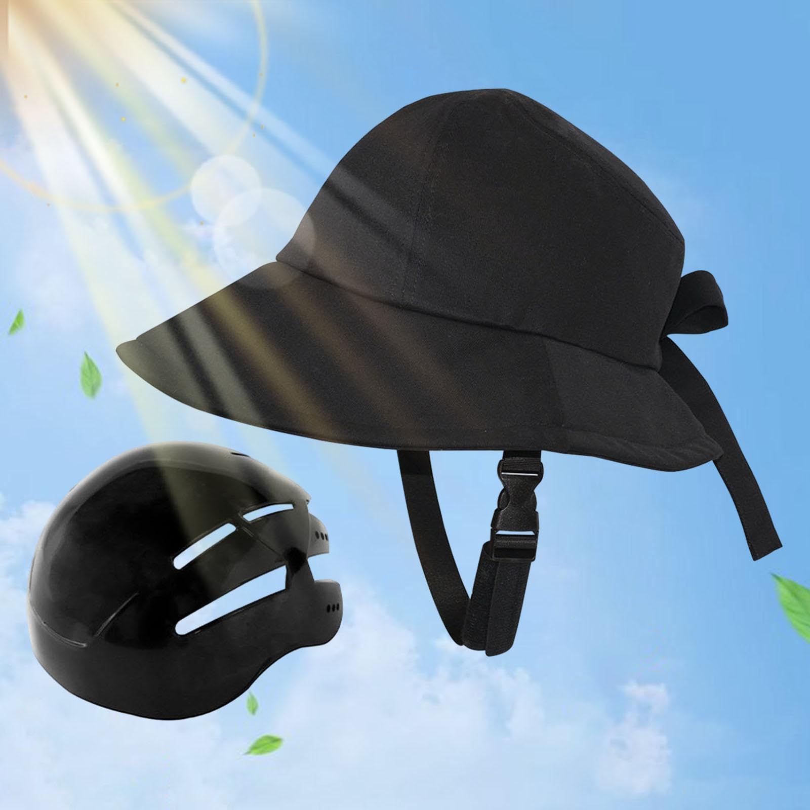 B Baosity Women's Cycling Helmet - Shaped Sun Hat Cap for Everyday Wear, Black