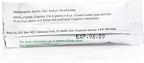 Miniatura 4 de Xlear Sistema de enjuague para el cuidado de los senos sinusales con xilitol 1 kit