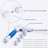 Pneumatic Extracorporeal Shockwave Therapy Machine for ED Therapy,Electromagnetic Physiotherapy Equipment with 5 Massager Heads,Muscle Massager for Neck Back,Shoulder