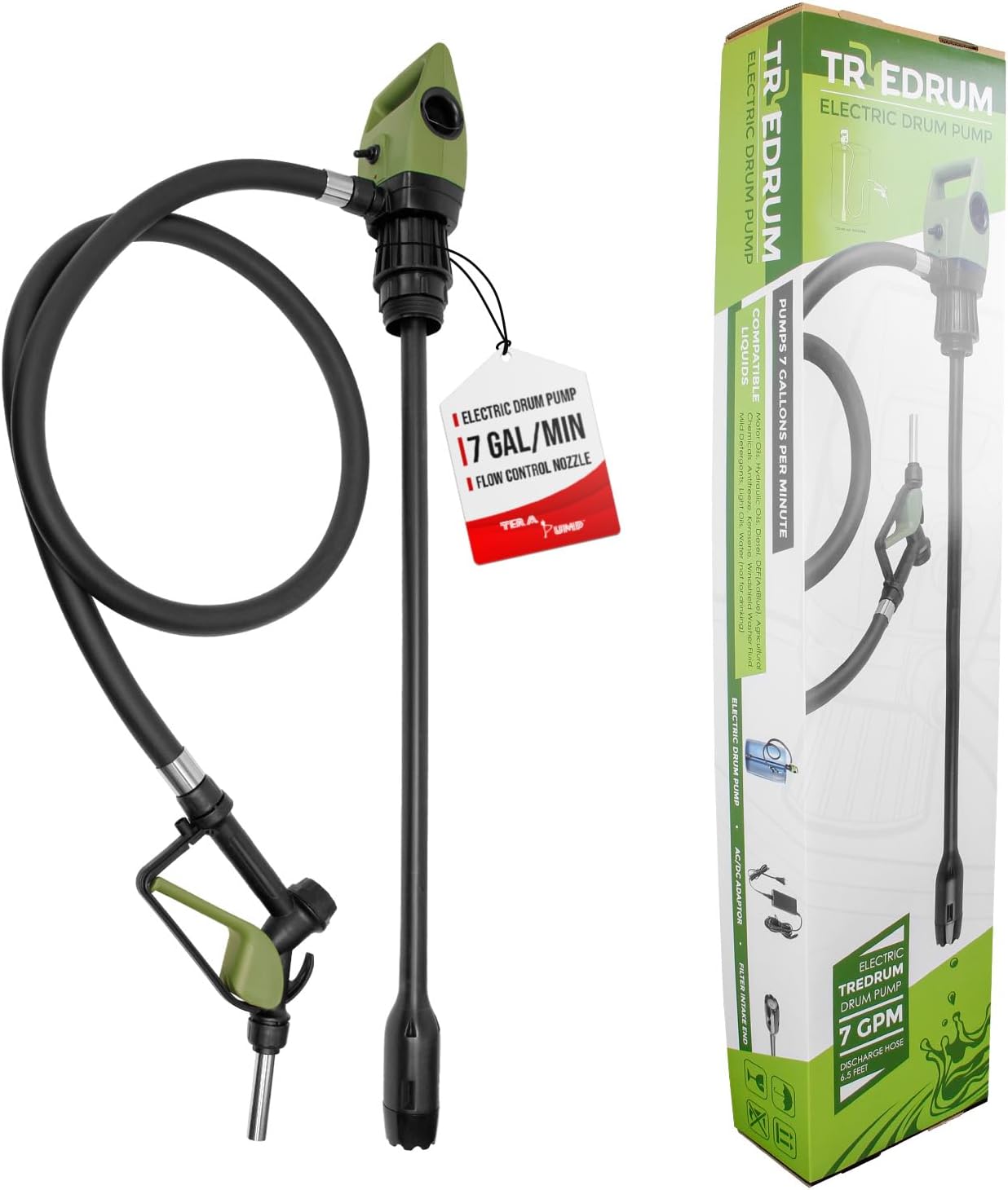 TREDRUMS | Electric 55 Gal Drum Pump