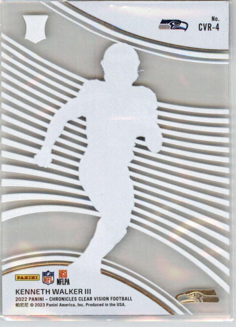 Amazon.com: 2022 Panini Chronicles Clear Vision Rookies #4 Kenneth