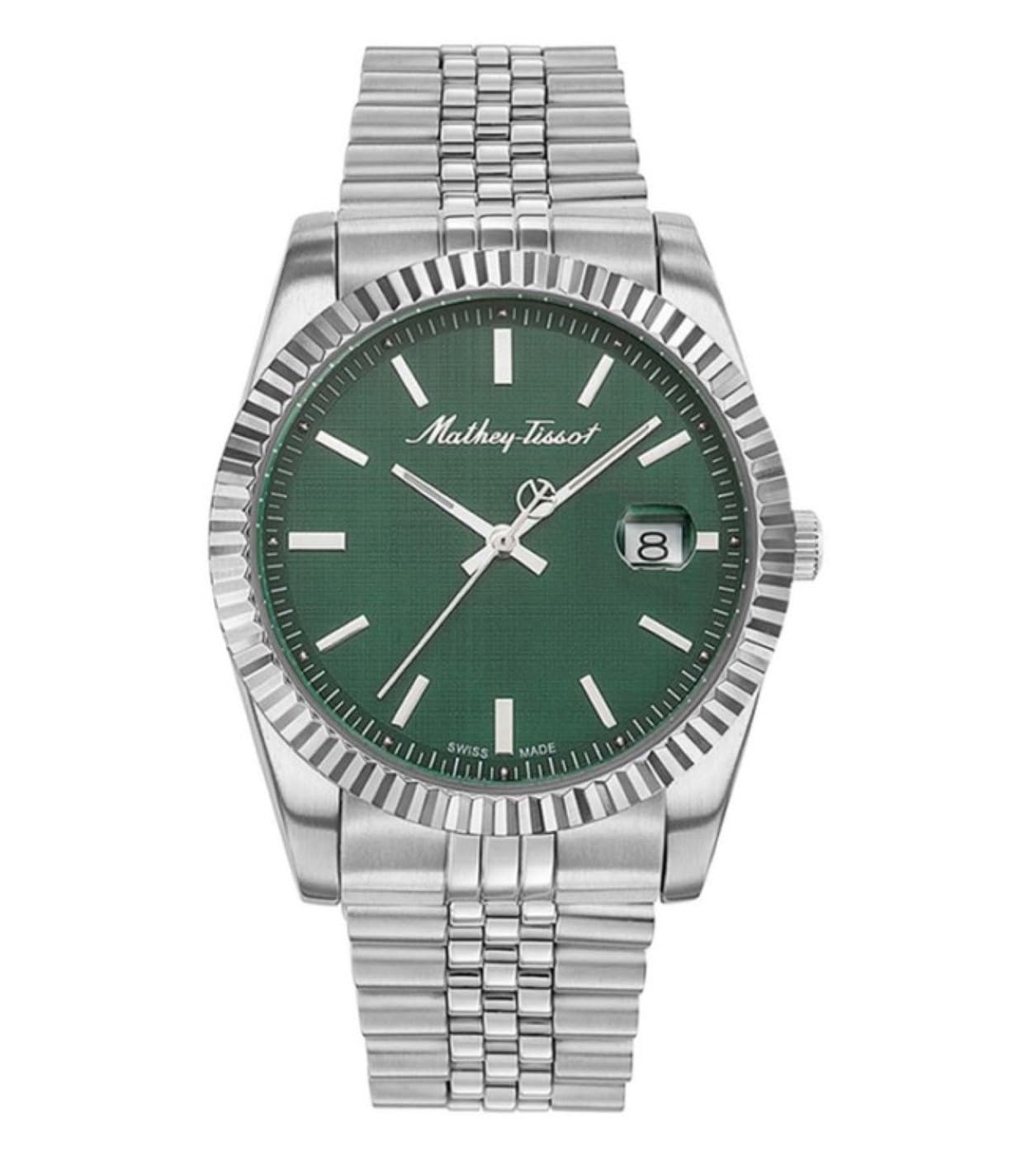 Mathey-TissotAnalog Green Dial Men's Watch-H810AV