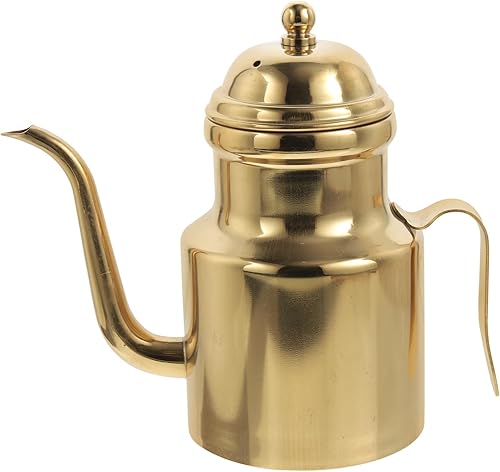 Botella de aceite de acero inoxidable Botella dispensadora de aceite de oliva Botella Dispensador de vinagre Botella Contenedor de aceite 15.2 fl