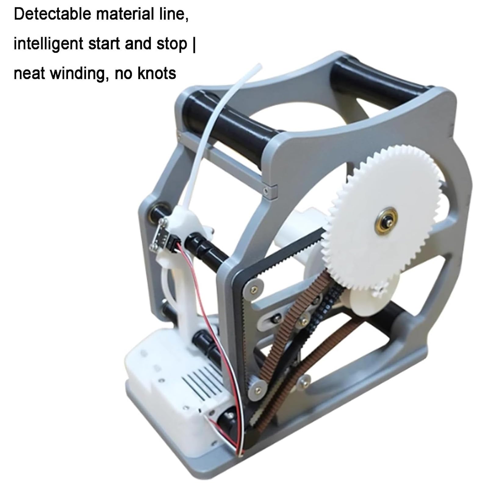 Ribobinatore di filamento 3D, avvolgitore universale per filo e filo per saldatura, ribobinatore industriale con avvio e arresto intelligenti, ribobinatore portatile per filo