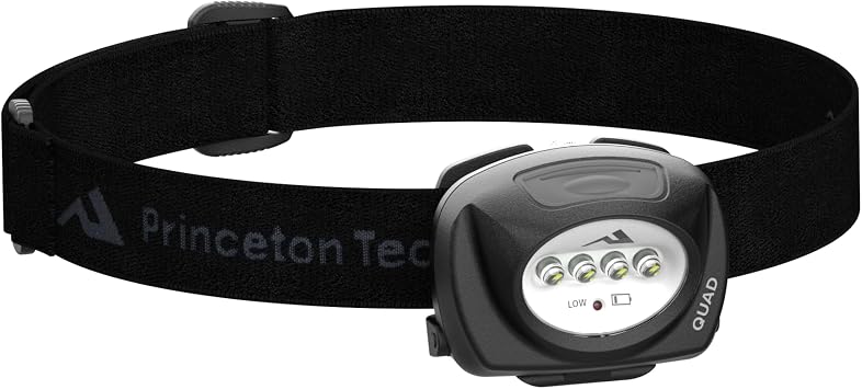 Princeton Tec Quad LED Headlamp - Black